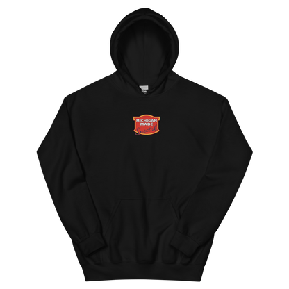 'Michigan Made' Hoodie (Potato Chip Parody) | Unisex Standard - Emb.