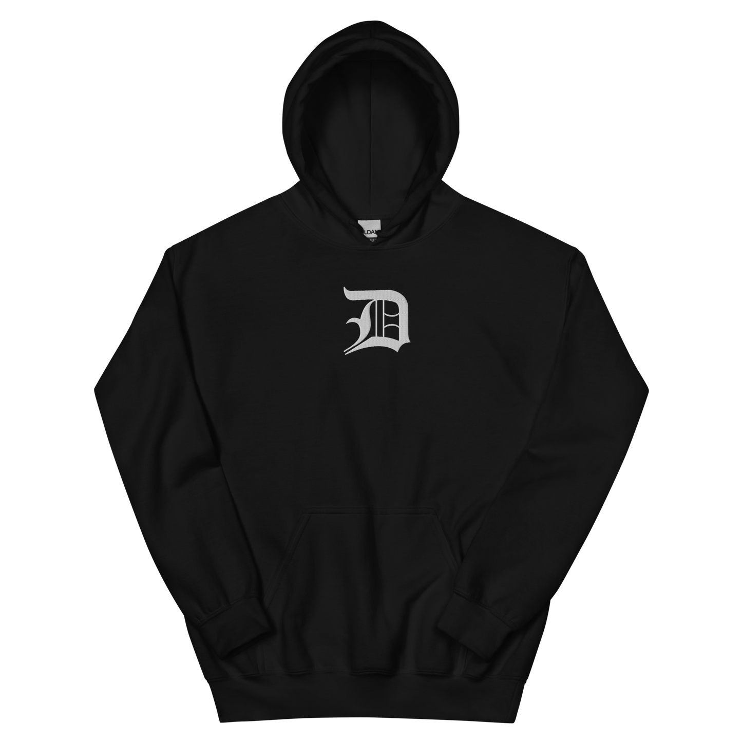 Detroit 'Old English D' Hoodie | Unisex Standard - Emb.