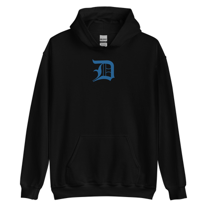 Detroit 'Old English D' Hoodie (Azure) | Unisex Standard - Emb.