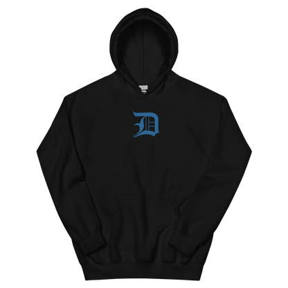 Detroit 'Old English D' Hoodie (Azure) | Unisex Standard - Emb.