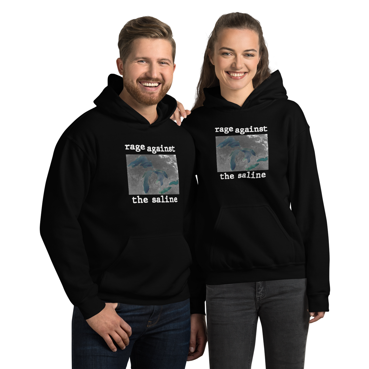 Great Lakes 'Rage Against the Saline' Hoodie | Unisex Standard