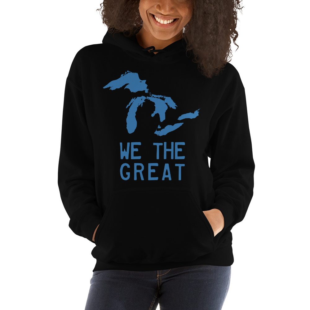 Great Lakes 'We the Great' Hoodie (Superior Blue) | Unisex Standard