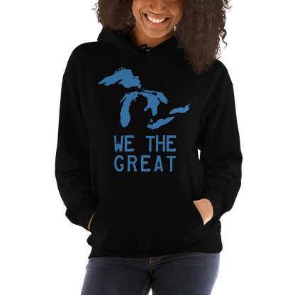 Great Lakes 'We the Great' Hoodie (Superior Blue) | Unisex Standard