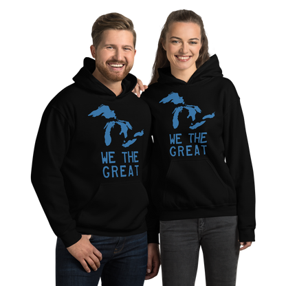 Great Lakes 'We the Great' Hoodie (Superior Blue) | Unisex Standard