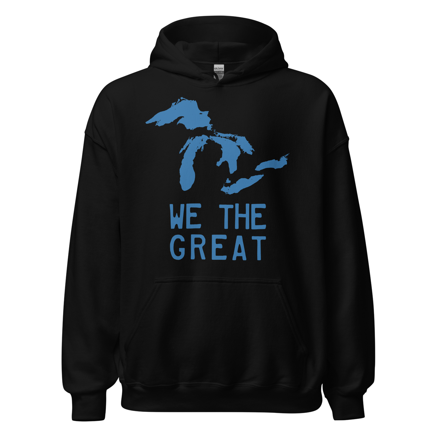 Great Lakes 'We the Great' Hoodie (Superior Blue) | Unisex Standard