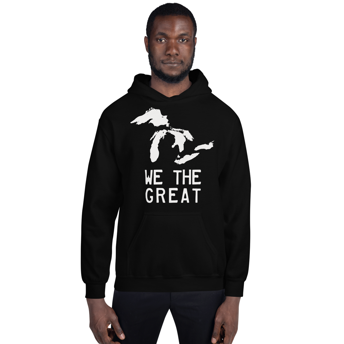 Great Lakes 'We The Great' Hoodie (Birch Bark White) | Unisex Standard