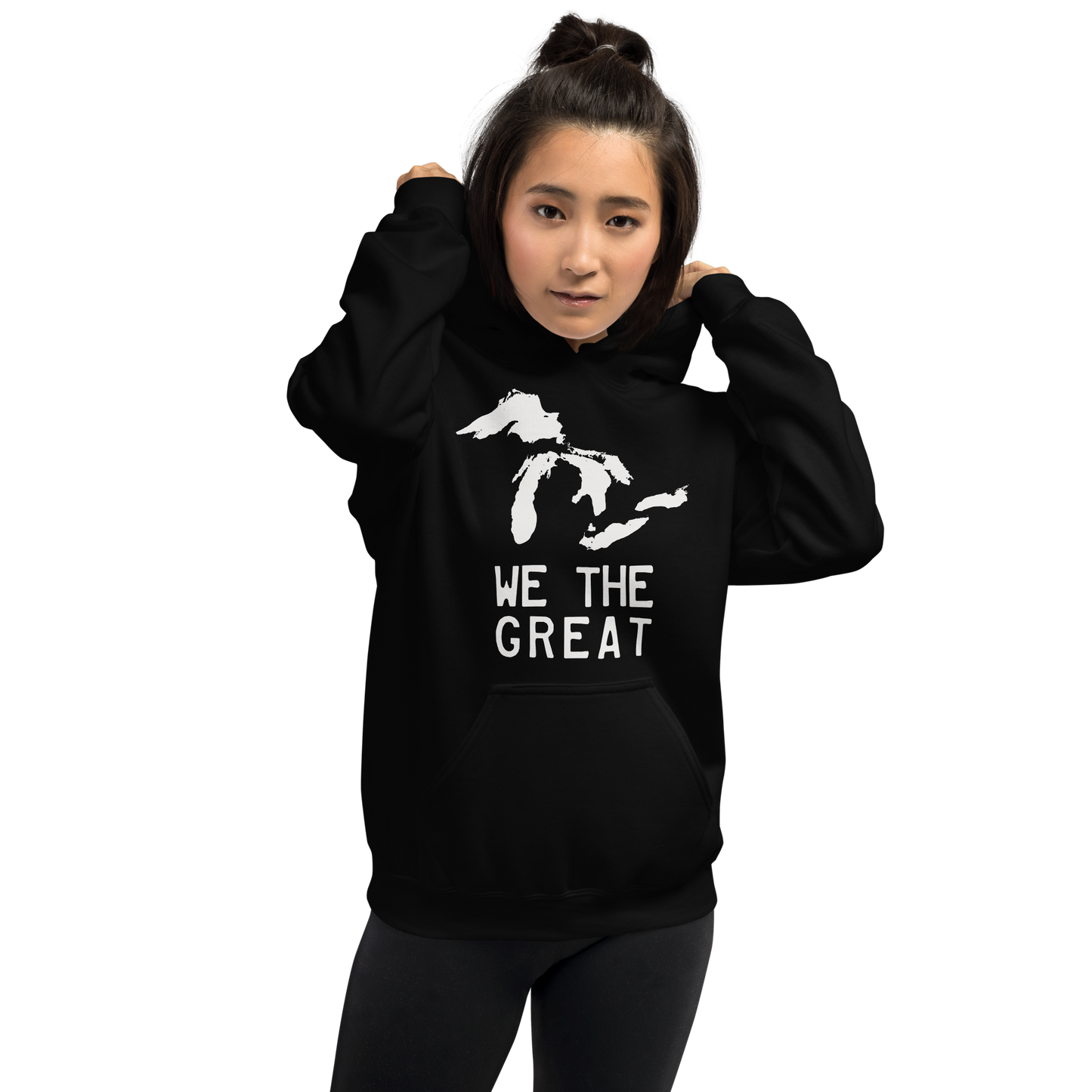 Great Lakes 'We The Great' Hoodie (Birch Bark White) | Unisex Standard