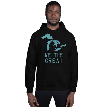 Great Lakes 'We the Great' Hoodie (Huron Blue) | Unisex Standard