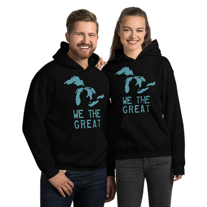 Great Lakes 'We the Great' Hoodie (Huron Blue) | Unisex Standard