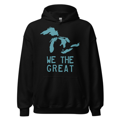 Great Lakes 'We the Great' Hoodie (Huron Blue) | Unisex Standard