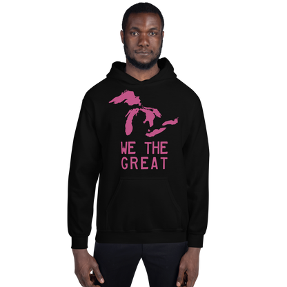 Great Lakes 'We the Great' Hoodie (Apple Blossom Pink) | Unisex Standard