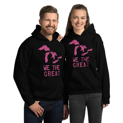 Great Lakes 'We the Great' Hoodie (Apple Blossom Pink) | Unisex Standard