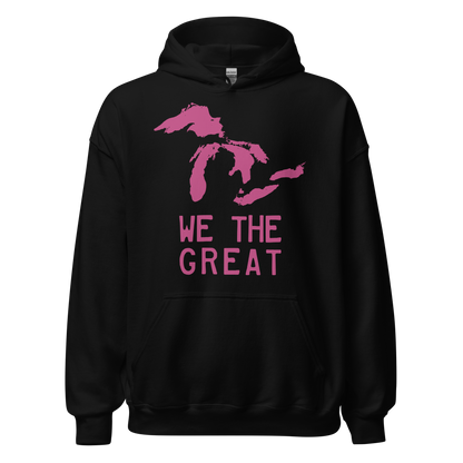 Great Lakes 'We the Great' Hoodie (Apple Blossom Pink) | Unisex Standard