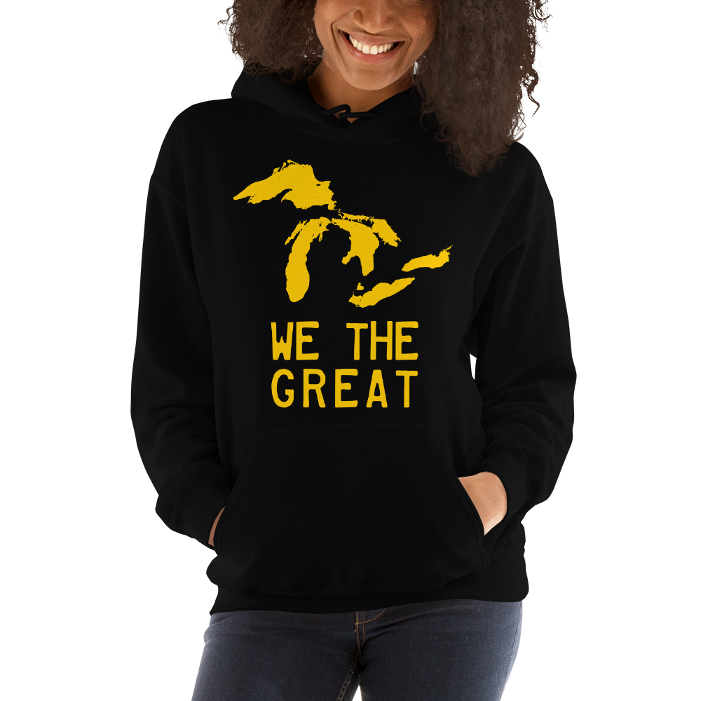 Great Lakes 'We the Great' Hoodie (Gold) | Unisex Standard