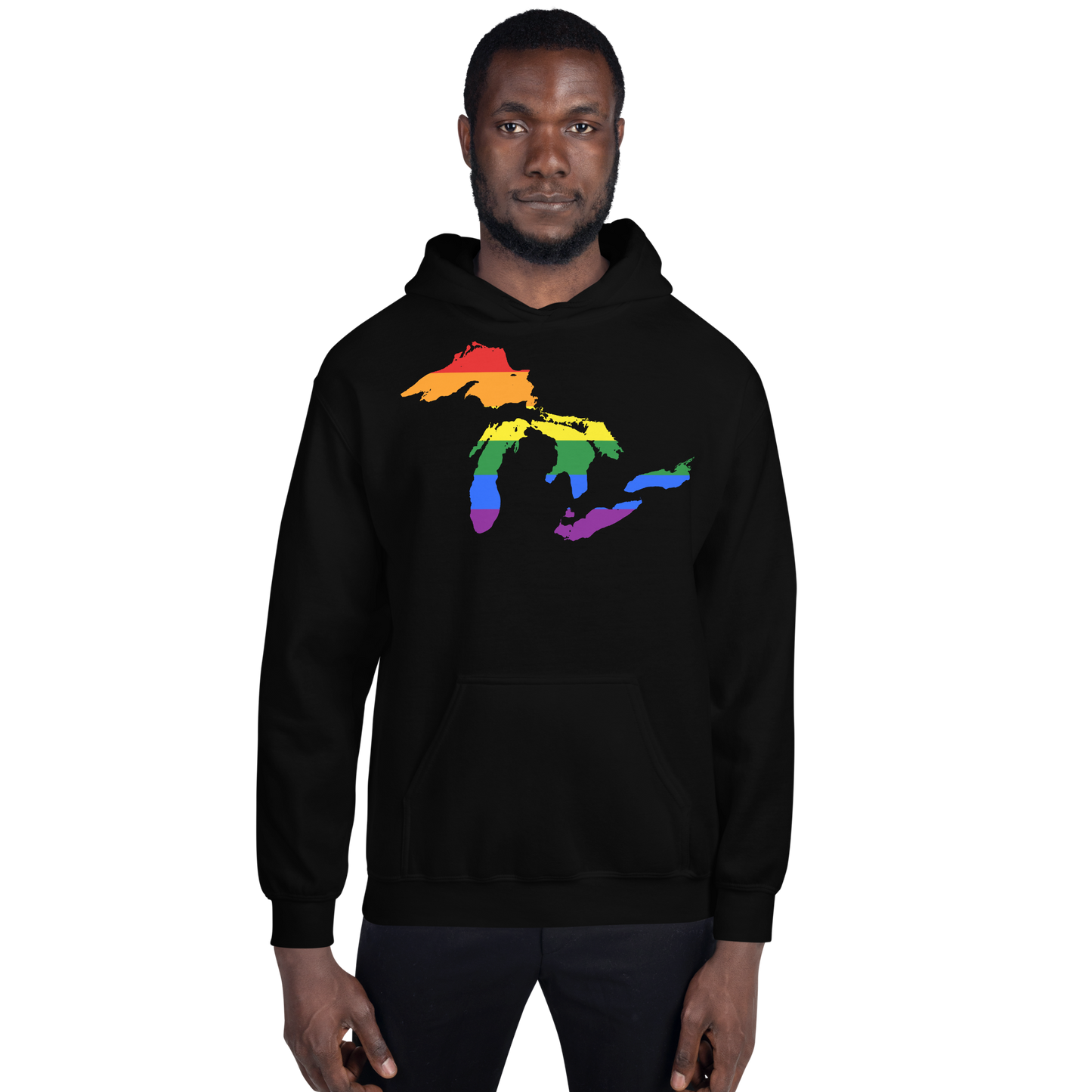 Great Lakes Hoodie (Rainbow Pride Edition) | Unisex Standard