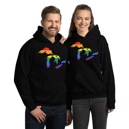 Great Lakes Hoodie (Rainbow Pride Edition) | Unisex Standard