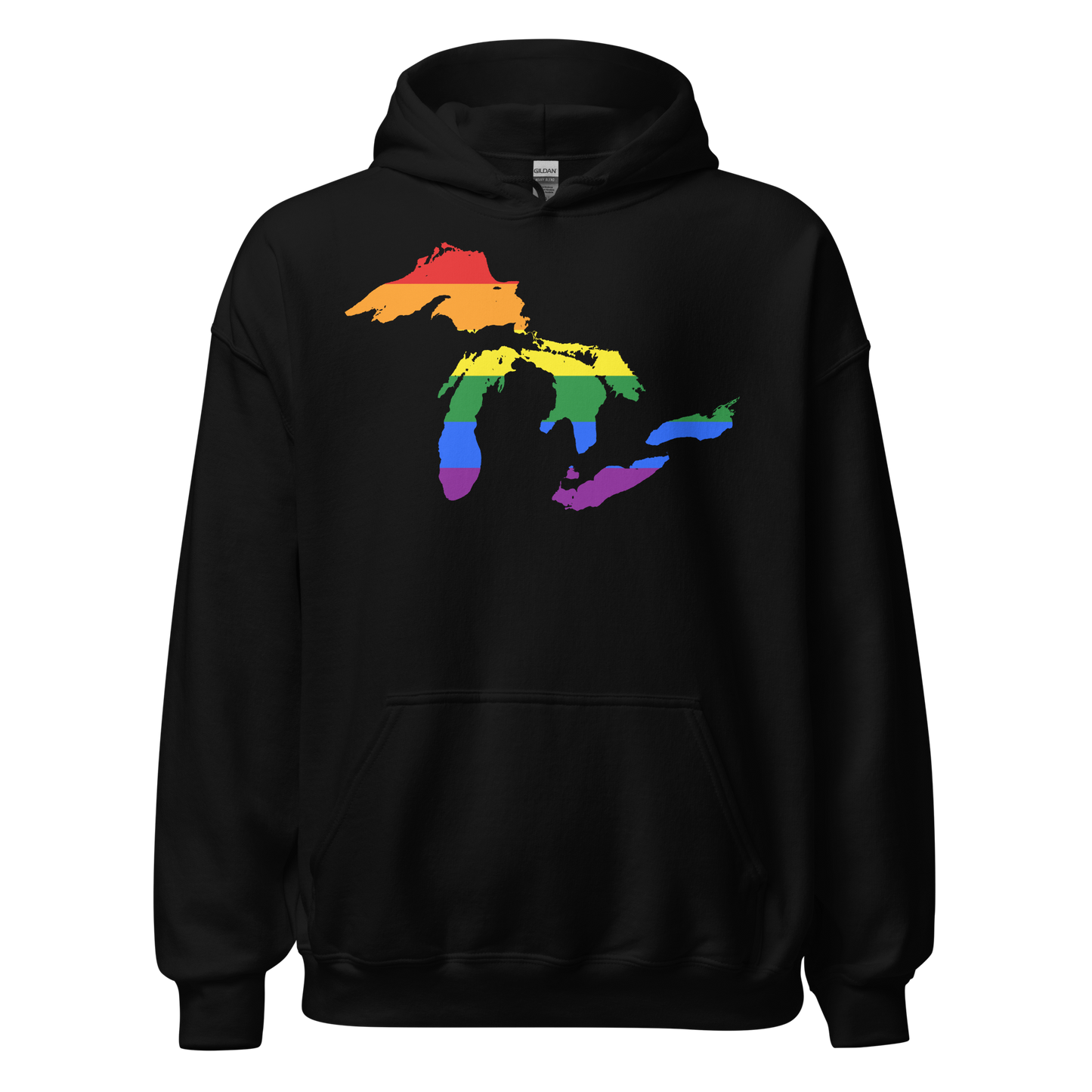 Great Lakes Hoodie (Rainbow Pride Edition) | Unisex Standard