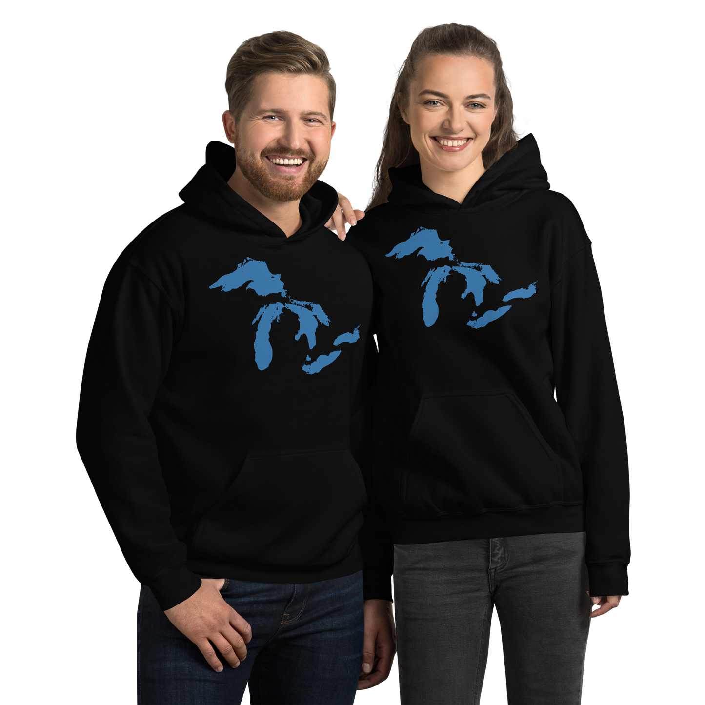 Great Lakes Hoodie (Superior Blue) | Unisex Standard