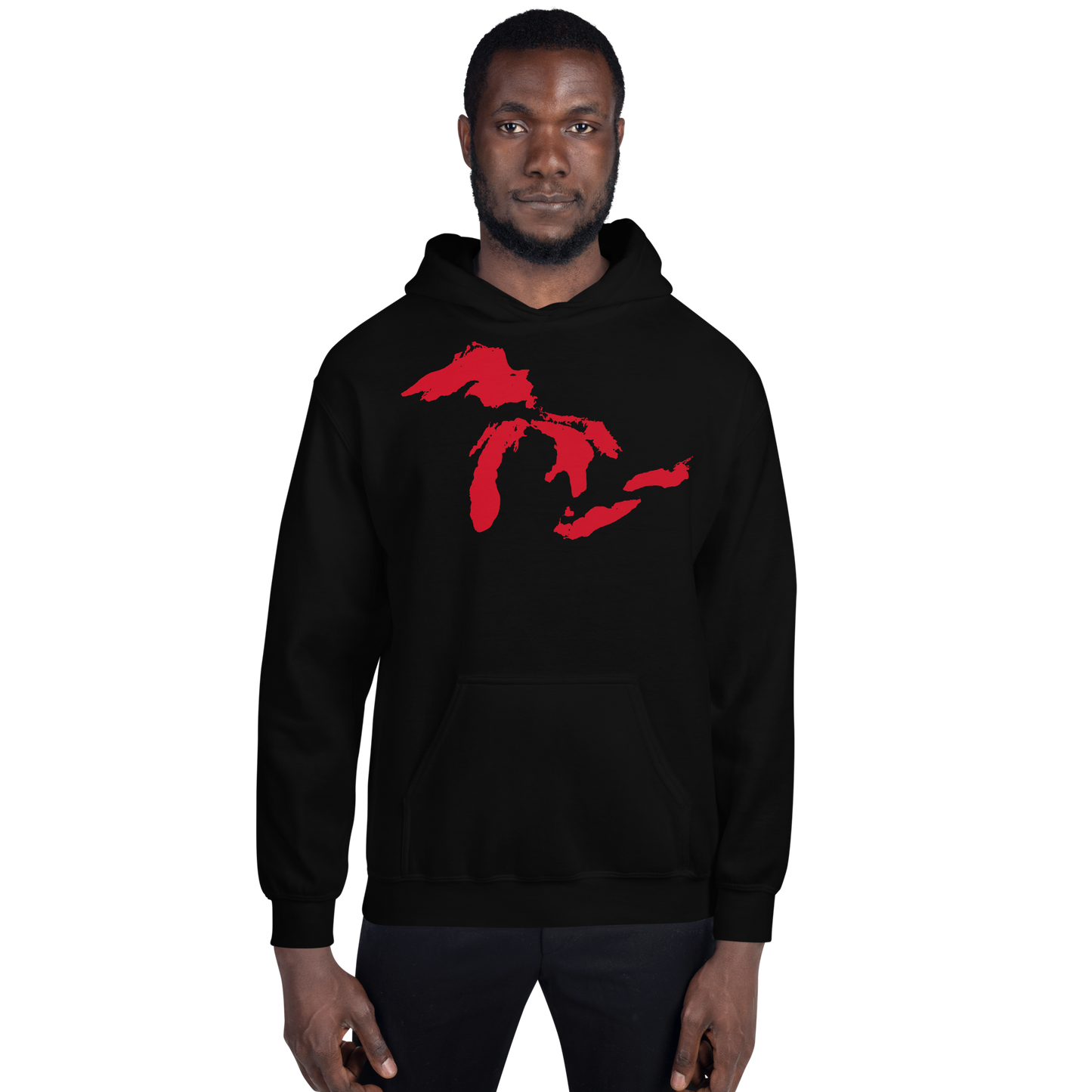 Great Lakes Hoodie (Aliform Red) | Unisex Standard