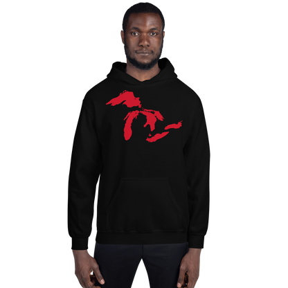 Great Lakes Hoodie (Aliform Red) | Unisex Standard