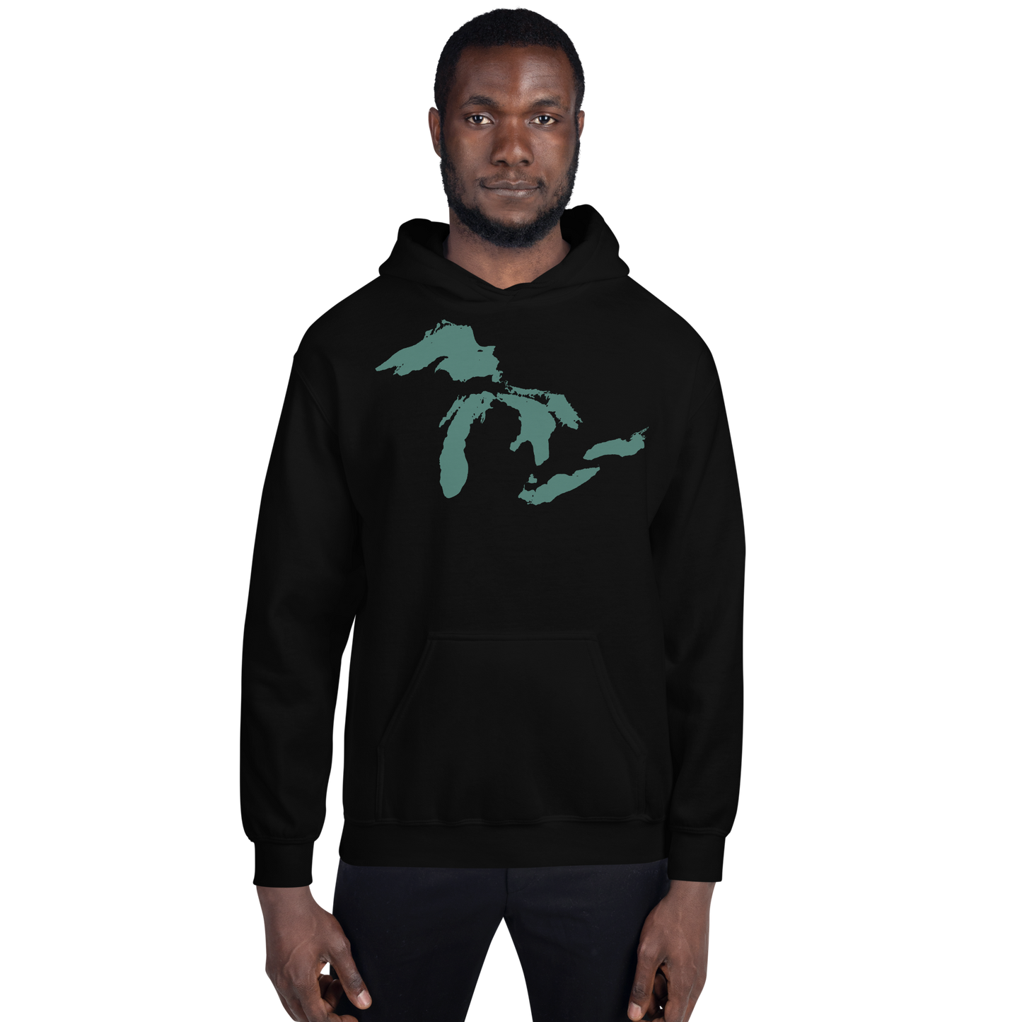 Great Lakes Hoodie (Copper Green) | Unisex Standard