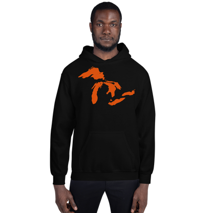 Great Lakes Hoodie (Maple Leaf Orange) | Unisex Standard