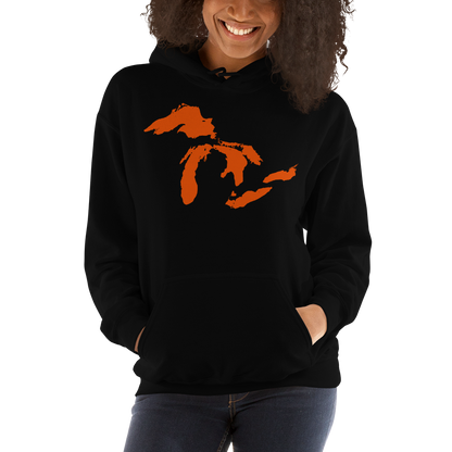 Great Lakes Hoodie (Maple Leaf Orange) | Unisex Standard