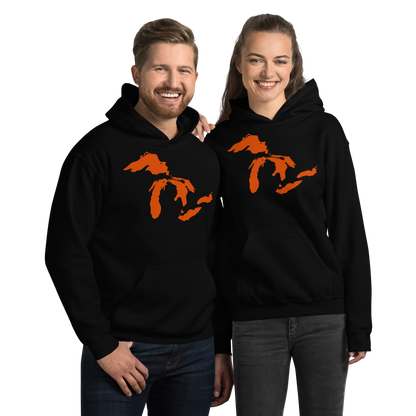 Great Lakes Hoodie (Maple Leaf Orange) | Unisex Standard