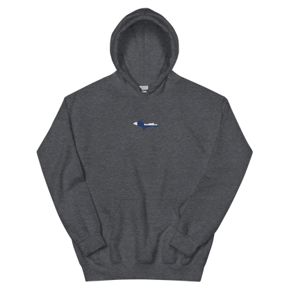 Michigan Upper Peninsula Hoodie (w/ Embroidered UP Finland Flag Outline) | Unisex Standard