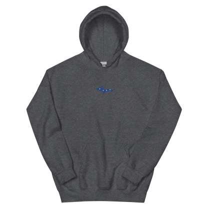 Michigan Upper Peninsula Hoodie (w/ Embroidered UP Quebec Flag Outline) | Unisex Standard