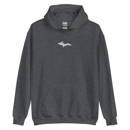 Michigan Upper Peninsula Hoodie (w/ Embroidered UP Outline) | Unisex Standard