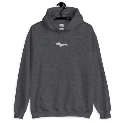 Michigan Upper Peninsula Hoodie (w/ Embroidered UP Outline) | Unisex Standard