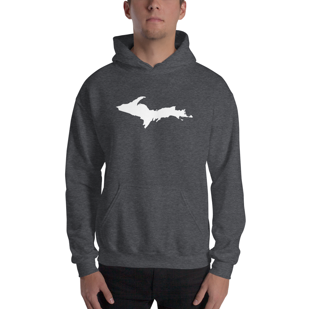 Michigan Upper Peninsula Hoodie (w/ UP Outline) | Unisex Standard