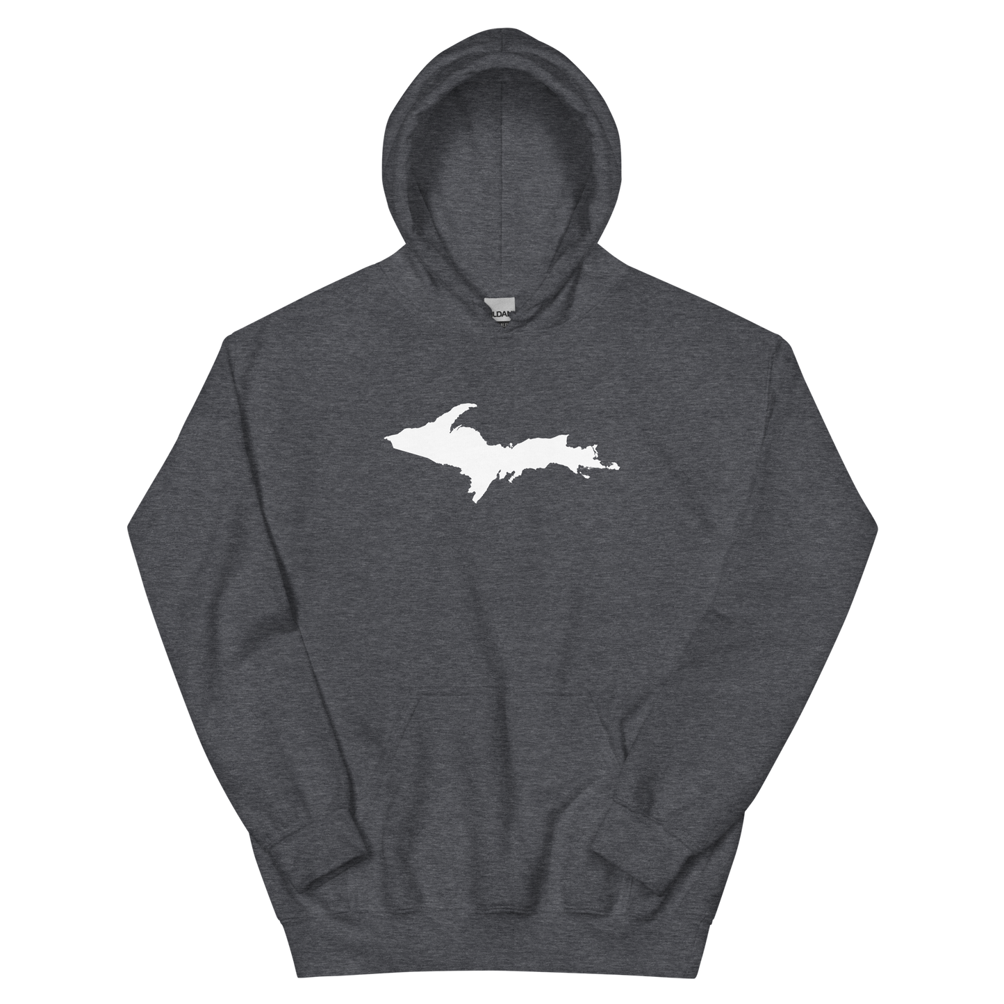 Michigan Upper Peninsula Hoodie (w/ UP Outline) | Unisex Standard