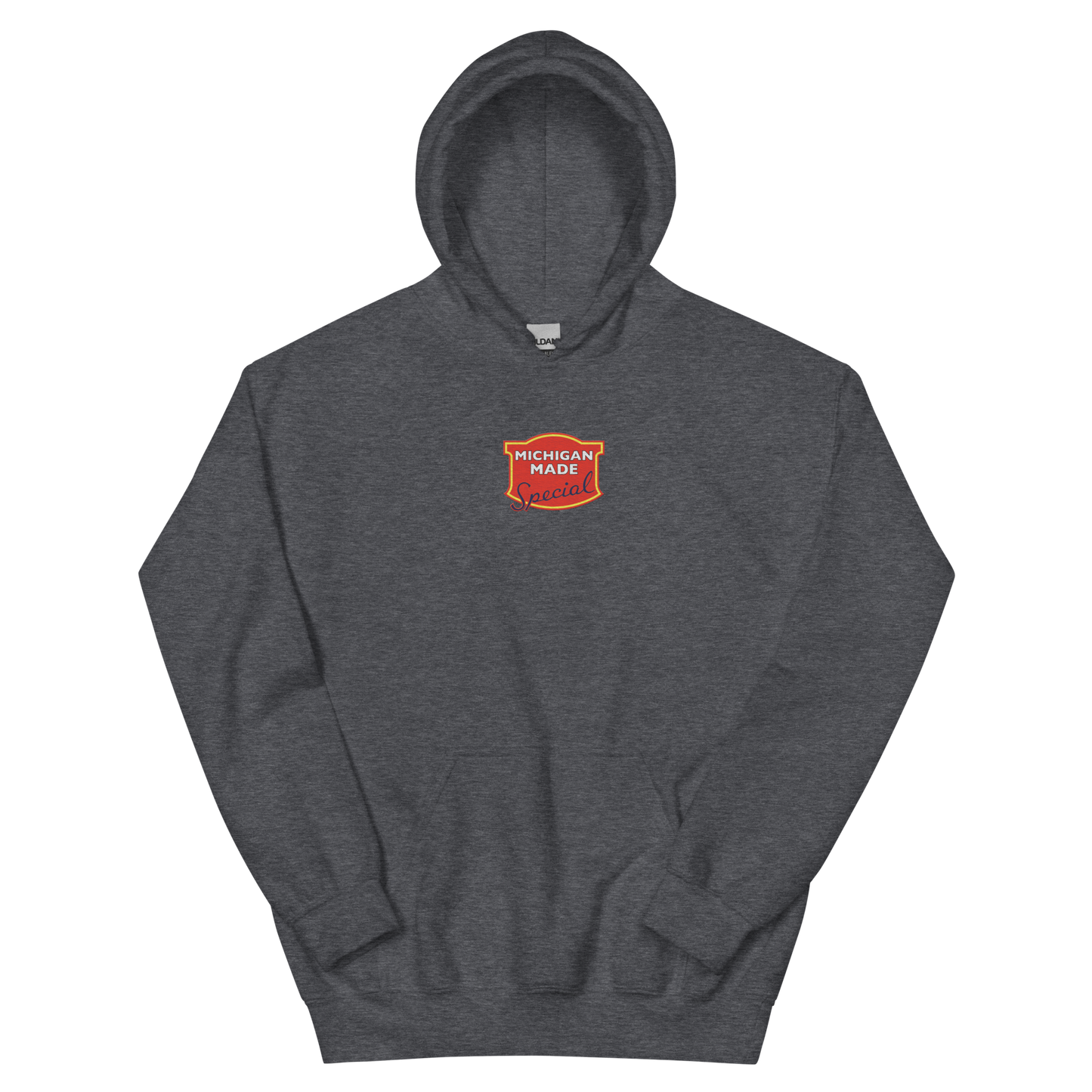 'Michigan Made' Hoodie (Potato Chip Parody) | Unisex Standard - Emb.