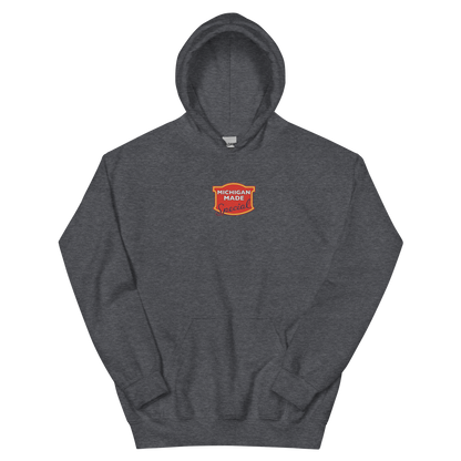 'Michigan Made' Hoodie (Potato Chip Parody) | Unisex Standard - Emb.