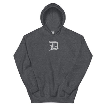 Detroit 'Old English D' Hoodie | Unisex Standard - Emb.