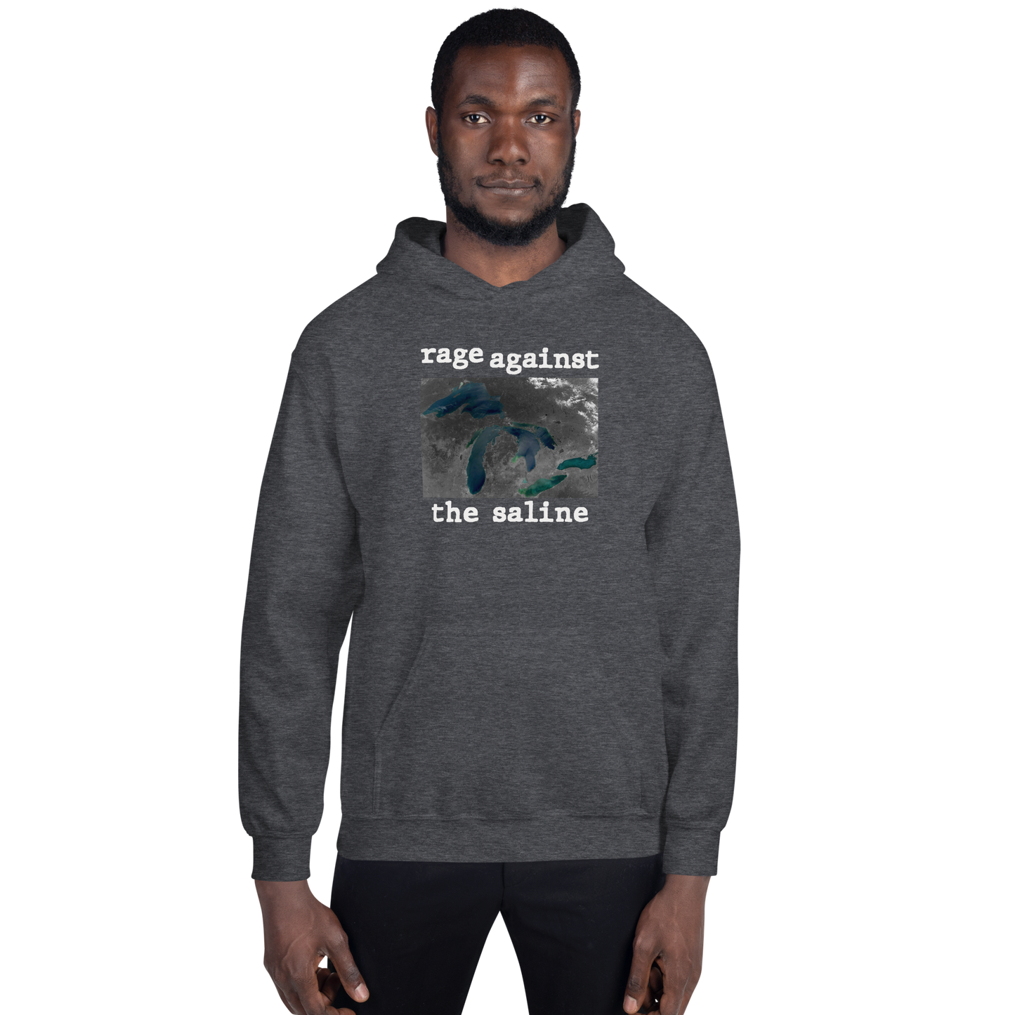 Great Lakes 'Rage Against the Saline' Hoodie | Unisex Standard