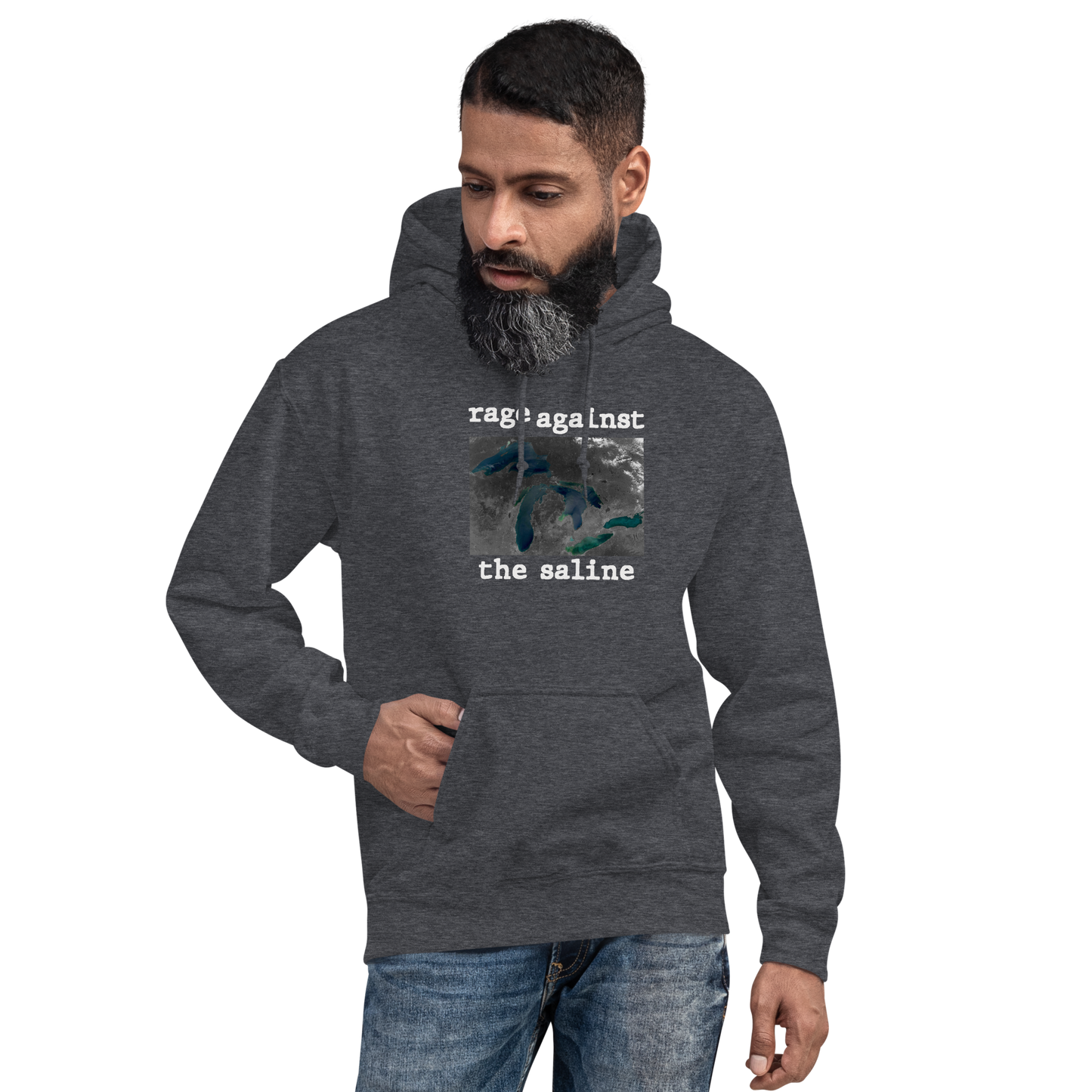 Great Lakes 'Rage Against the Saline' Hoodie | Unisex Standard