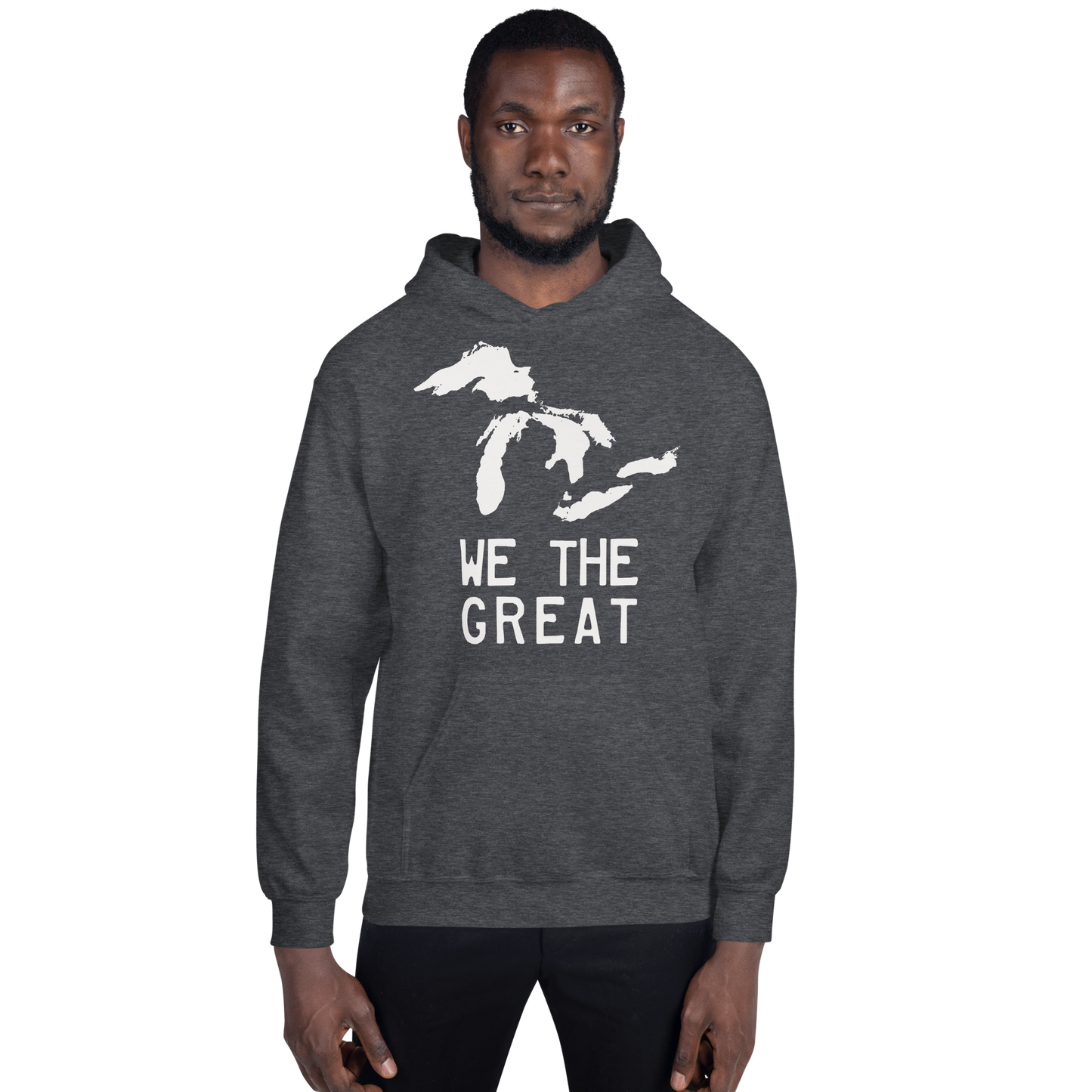 Great Lakes 'We The Great' Hoodie (Birch Bark White) | Unisex Standard