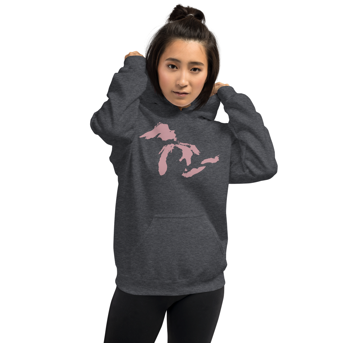 Great Lakes Hoodie (Cherry Blossom Pink) | Unisex Standard