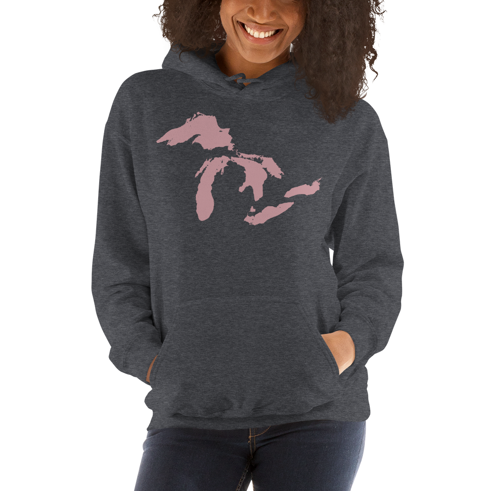 Great Lakes Hoodie (Cherry Blossom Pink) | Unisex Standard