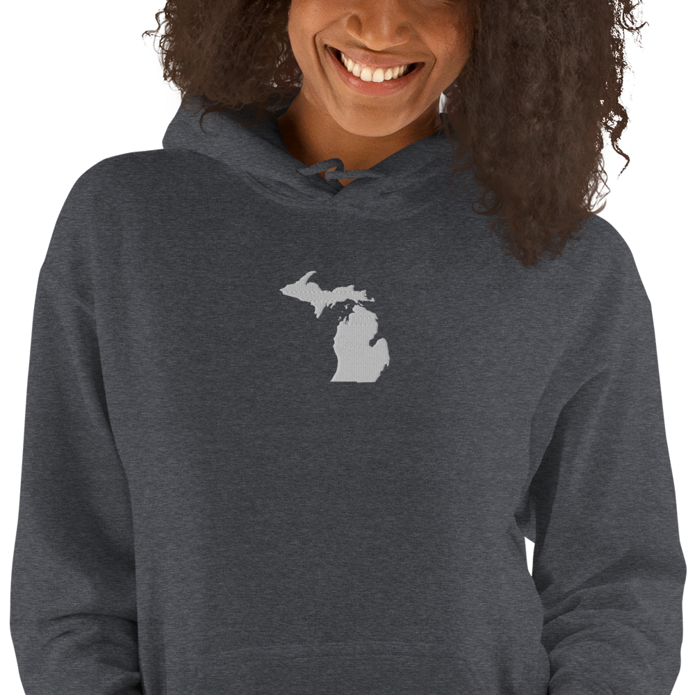 Michigan Hoodie (w/ MI Outline) | Unisex Standard - Emb.