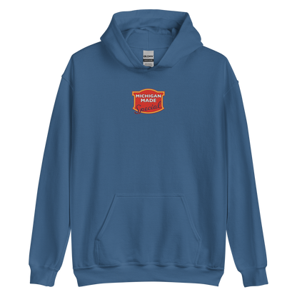 'Michigan Made' Hoodie (Potato Chip Parody) | Unisex Standard - Emb.