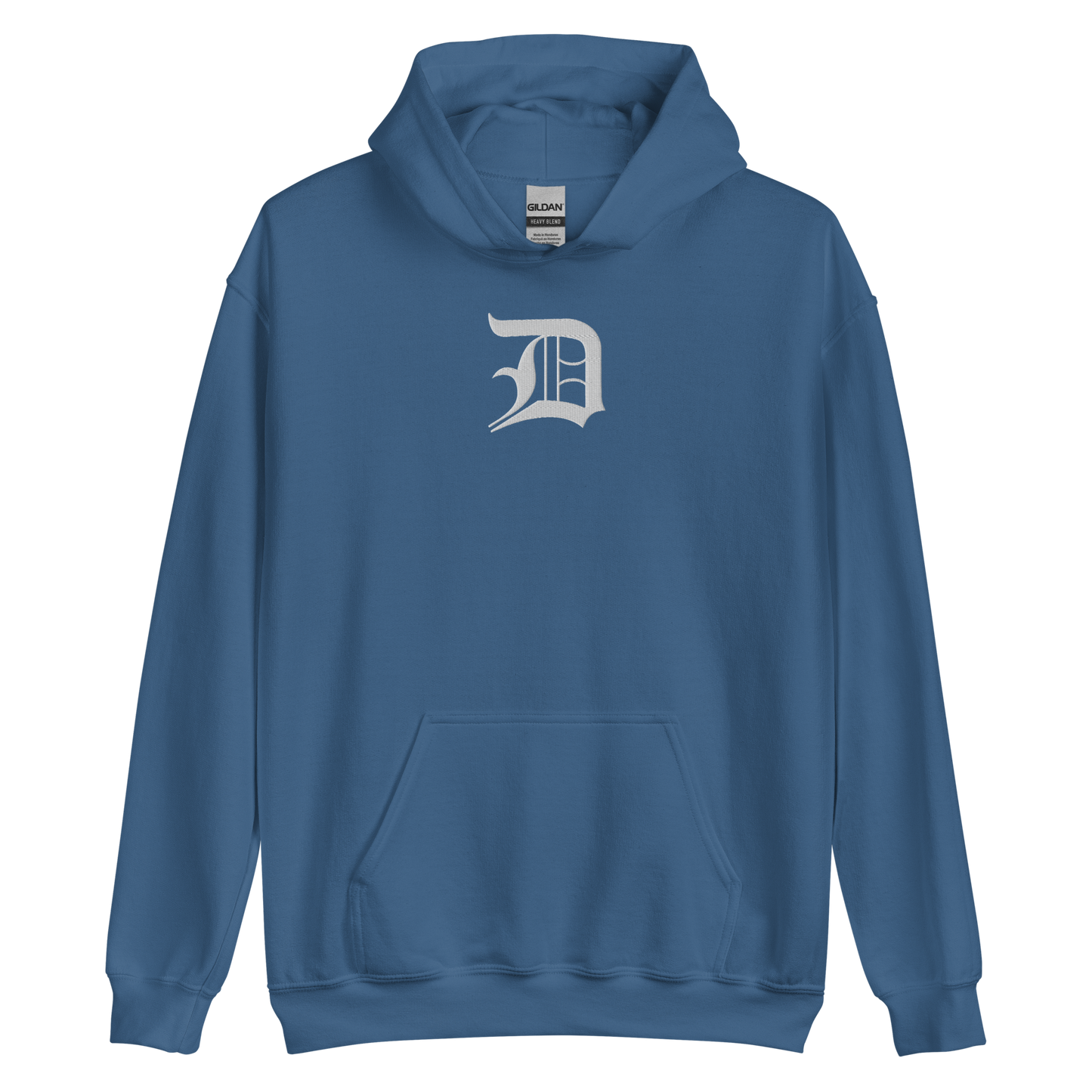 Detroit 'Old English D' Hoodie | Unisex Standard - Emb.