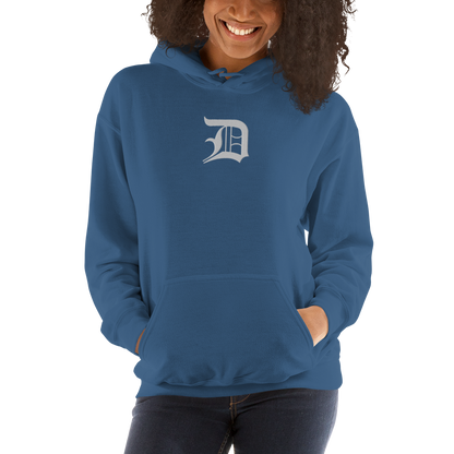 Detroit 'Old English D' Hoodie | Unisex Standard - Emb.