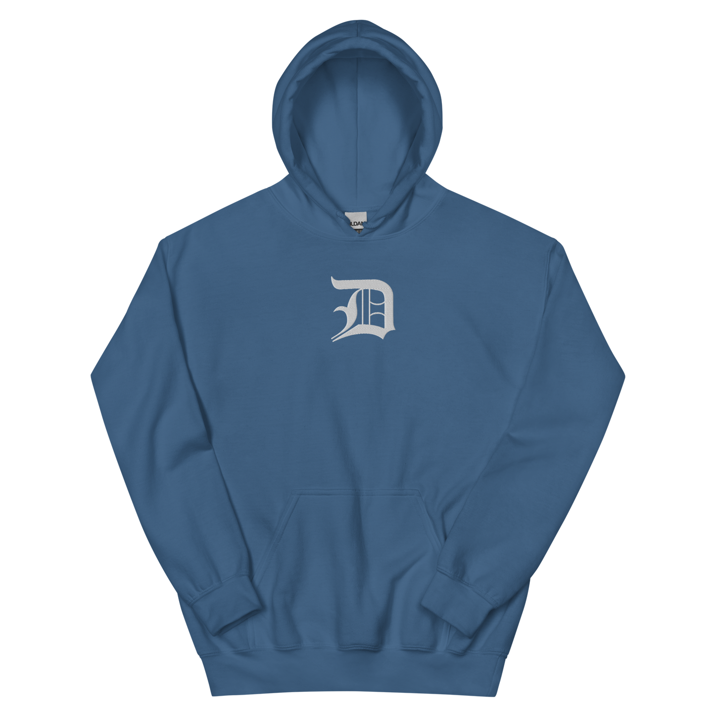 Detroit 'Old English D' Hoodie | Unisex Standard - Emb.