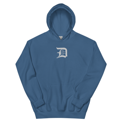 Detroit 'Old English D' Hoodie | Unisex Standard - Emb.