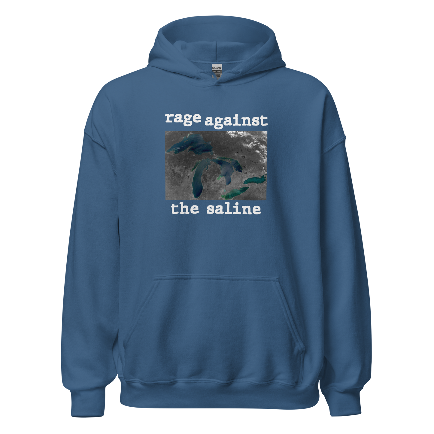 Great Lakes 'Rage Against the Saline' Hoodie | Unisex Standard