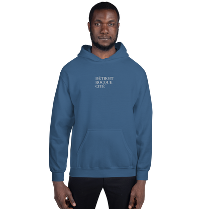 'Détroit Rocque Cité' Hoodie | Unisex Standard - Emb.